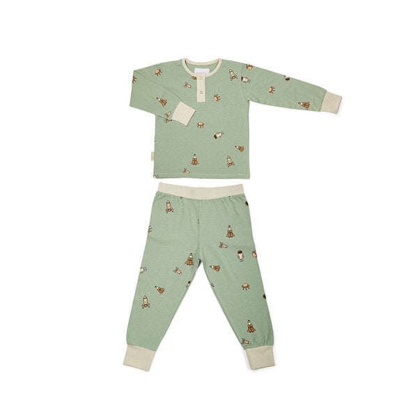 Nuuroo Sara Sleepwear-Light Green Space