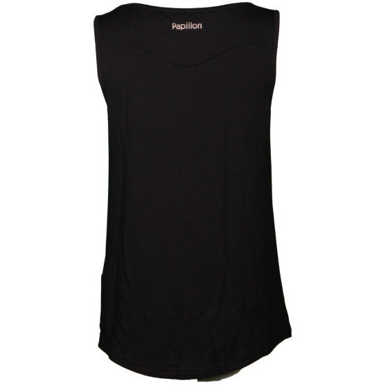 Chemise de fitness en célibataire en célibataire dames noires 3xl