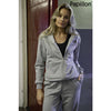 Papillon Sweat Hooded Vest dames Grey Taille 3xl