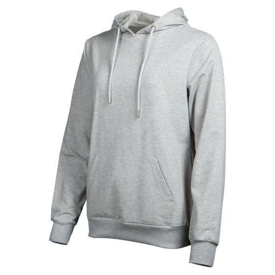 Papillon sueur à sweat coton dames gris taille m