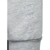 Papillon Sweat Hoody Cotton Ladies Grey Taille L