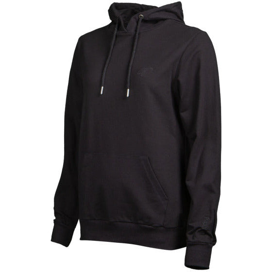 Papillon Sweat Hoody Cotton Ladies Black Taille S