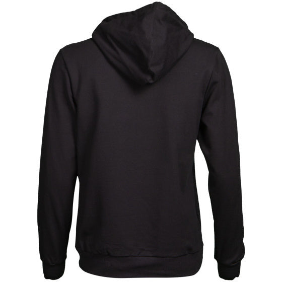 Papillon Sweat Hoody Cotton Ladies Black Taille S