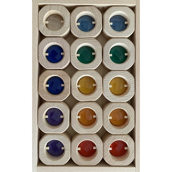 Papoose Toys Bitcoin Window Rainbow Set 15pc