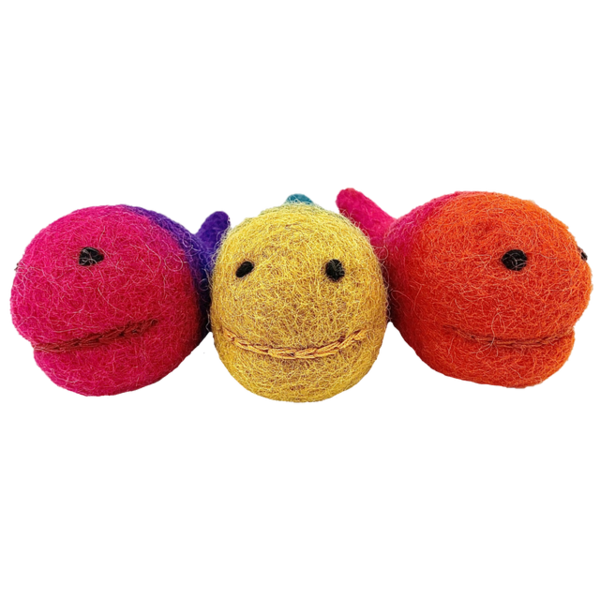 Papoose Toys Blow Fish 3pc