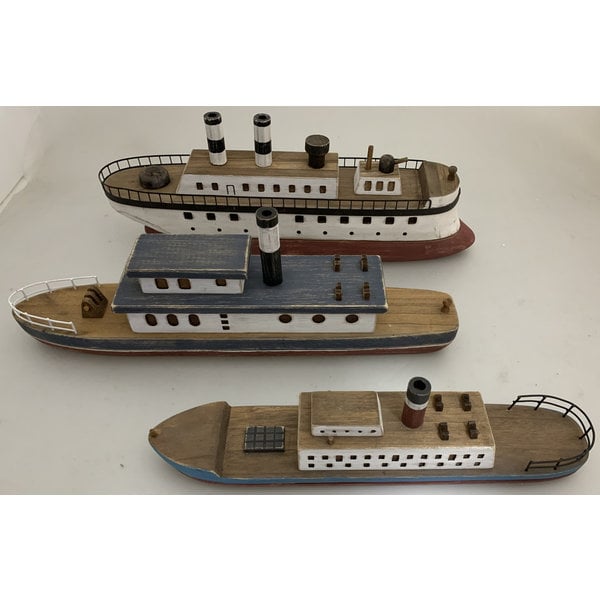 Papoose Toys Boats Set 3