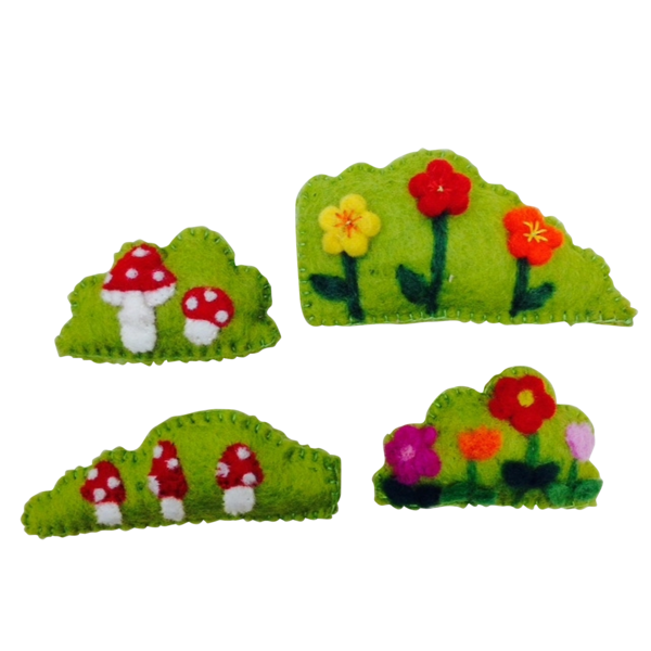 Papoose jouets buissons fleur toadstool 4