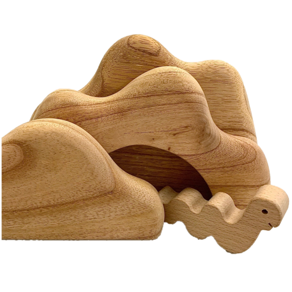 Papoose Toys Cave and Worm 4pc