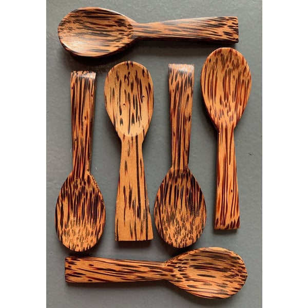 Papoose Toys Coconut Spoons 6pc