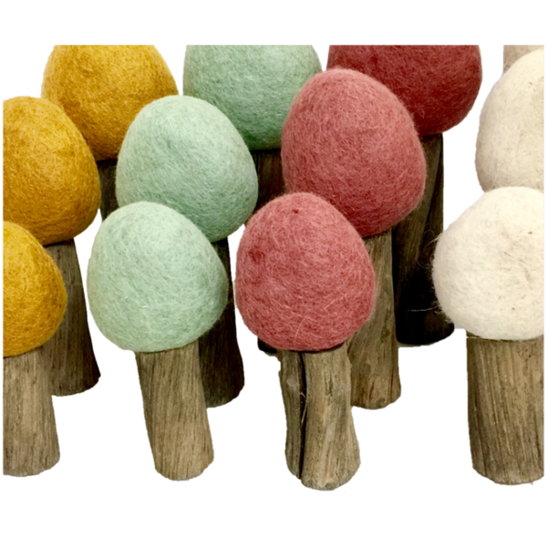 Papoose Toys Terre Forest Trees 12pc