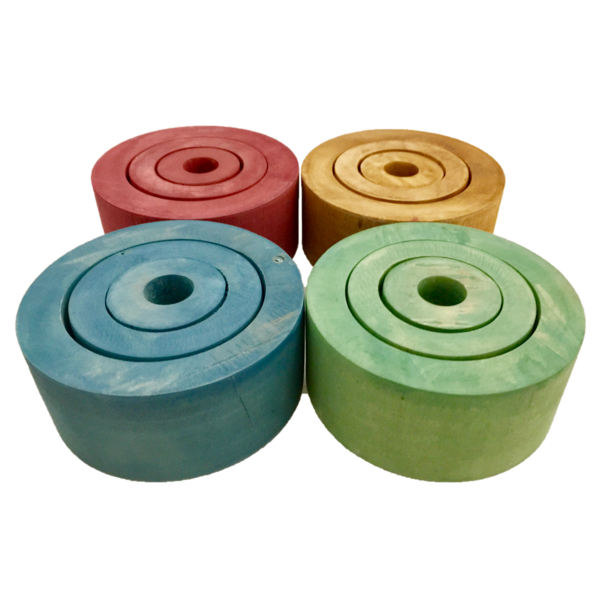 Papoose Toys Earth Nested Tubes 12pc