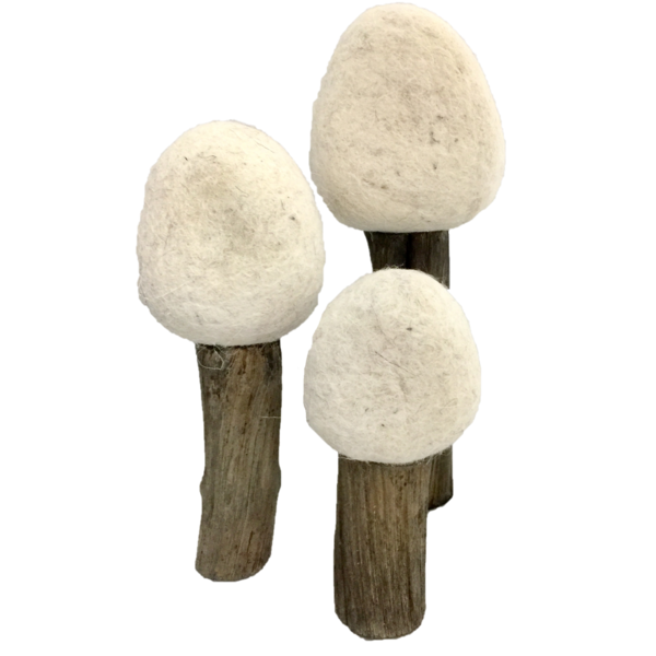 Toys Papoose Toys Earth Trees Hiver 3pc