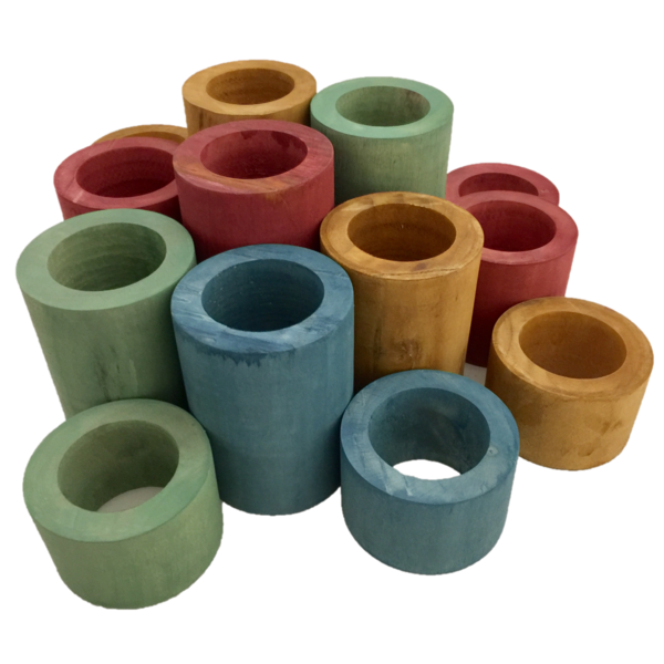 Tubes de Toys de Toys Papoose 16pc