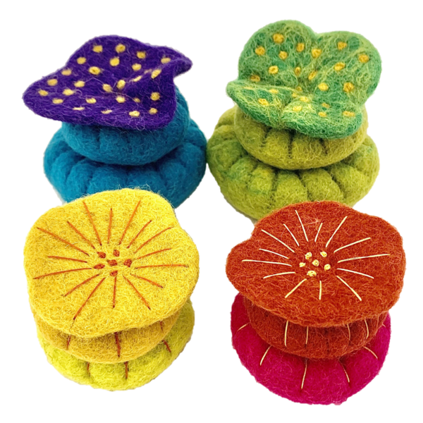 Papoose Toys Fish Lits 4 sets 12pc