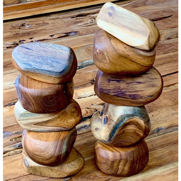 Papoose Toys Flintstone Rocks 10 pièces