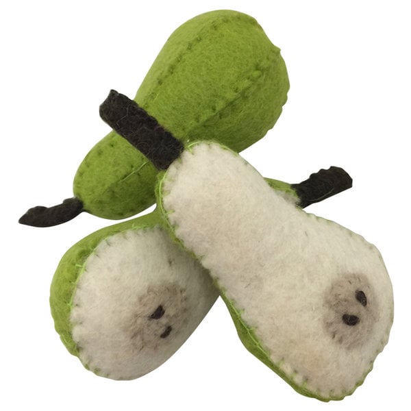 Papoose Toys Fruit Pear 3pc