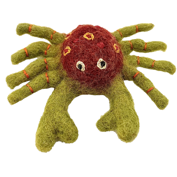 Papoose Toys Green Crab 3pc
