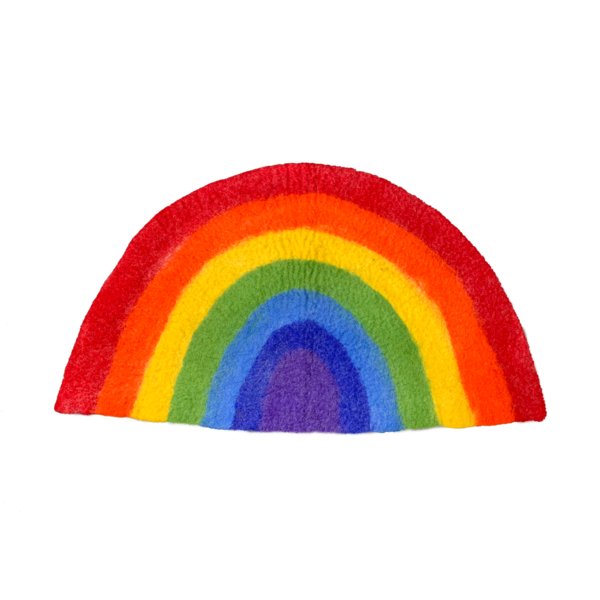 Papoose Toys Half Rainbow Mat