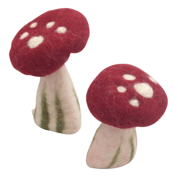 Papoose Toys Hollow Champignons 6PC