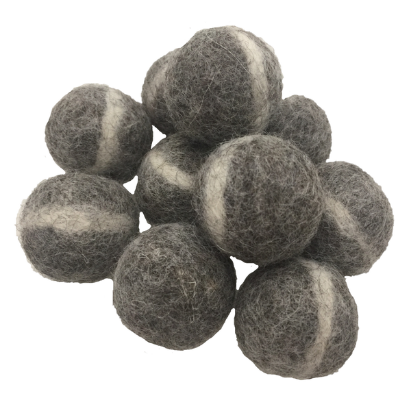 Jouets en papoose Boules gris clair 3,5 cm 20pc