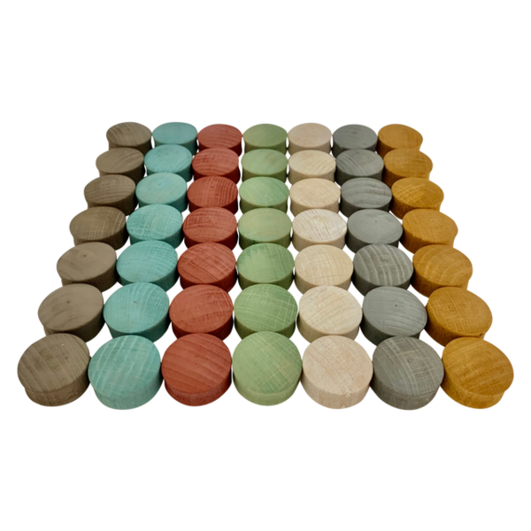 Papoose Toys Mini Earth Concave 3CM 49PC