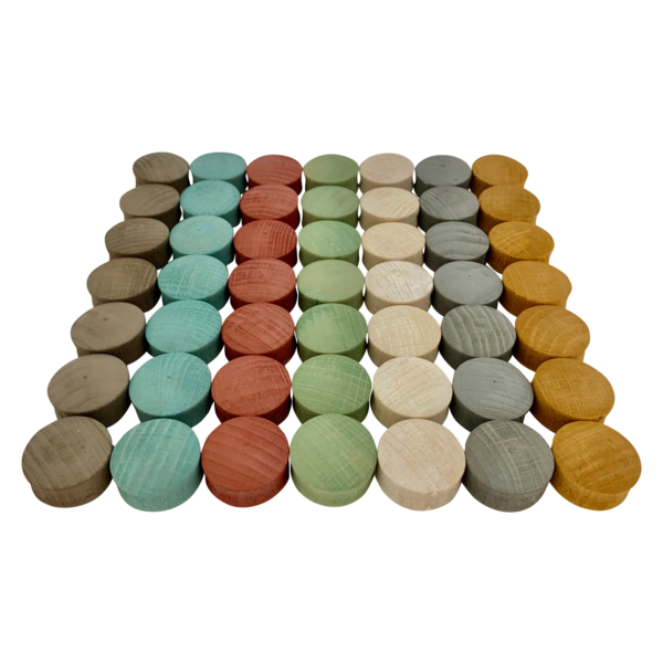Papoose Toys Mini Earth Convex 49pc