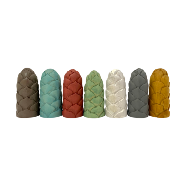 Papoose Toys Mini Earth Flower Buds LR 7pc