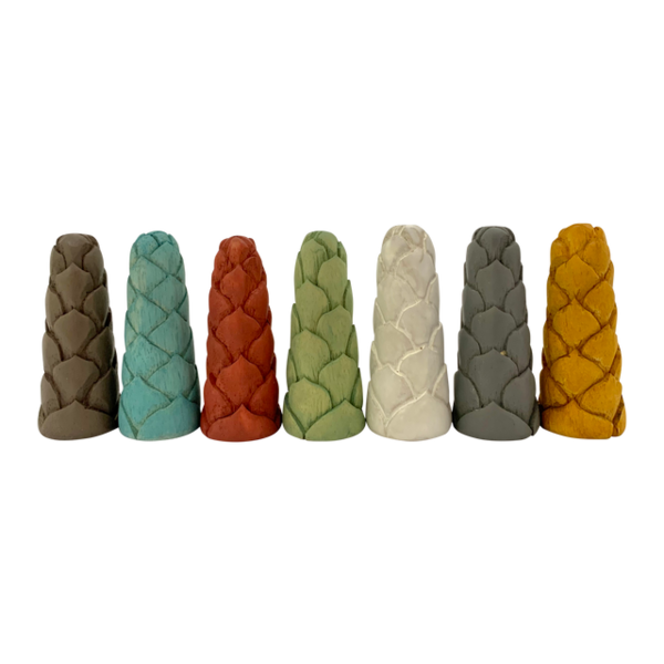 Papoose Toys Mini Earth Flower Buds S 7pc