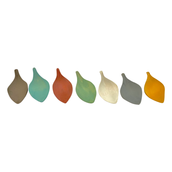Papoose Toys Mini Earth Leaf Bowls 7pc
