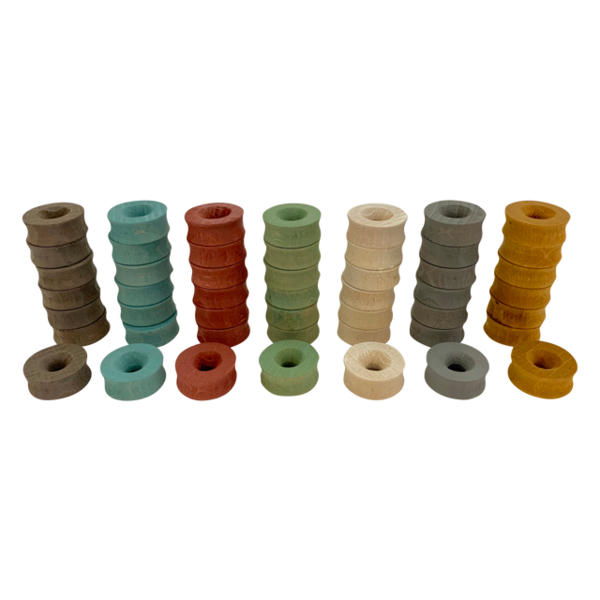 Papoose Toys Mini Earth Ring 2,5 cm 49pc