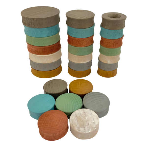 Papoose Toys Mini Earth Rounds 28pc