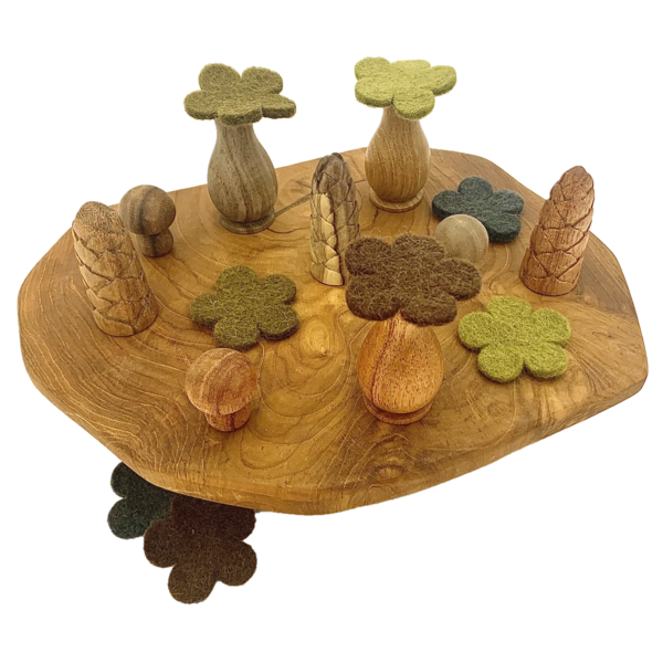 Papoose Toys Mini WW Nature Forest 18pc