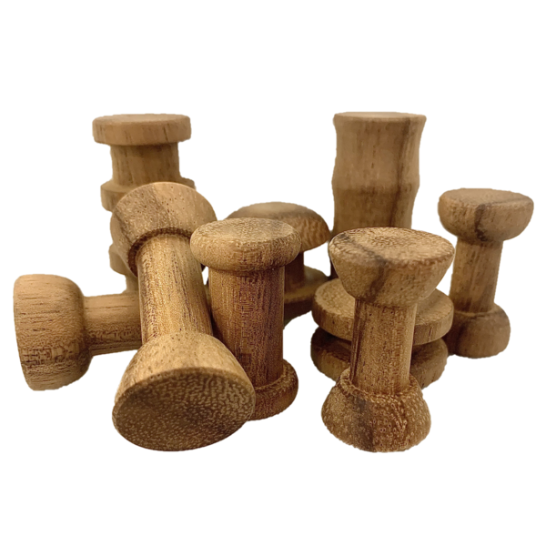 Papoose Toys Mini WW Set Set Java teak 10