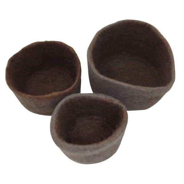 Jouets papoose bols nichés gris