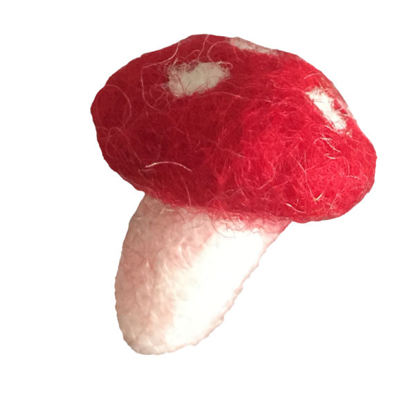 Papoose Toys Pd Mushroom 5cm 10pc