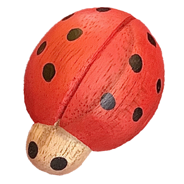 Papoose Toys Red Ladybirds 7pc