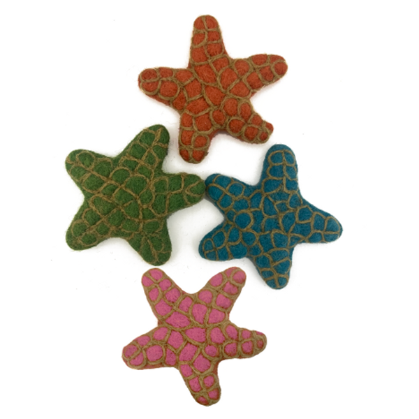 Papoose Toys Sea Star Duebeni 4pc
