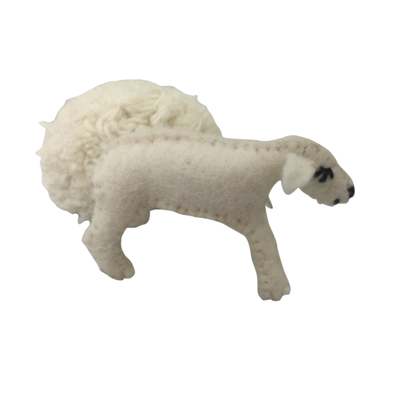 Papoose jouets moutons avec manteau amovible 6