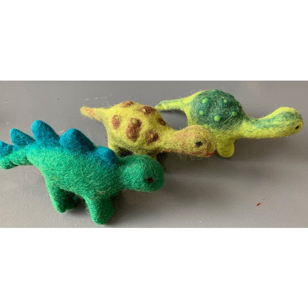 Papoose Toys Small Prd Dinosaurs 3pc
