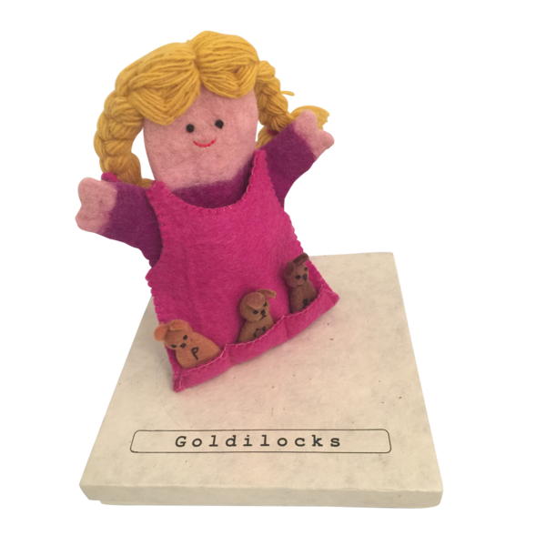 Papoose Toys StoryPuppet Goldilocks et 3 ours