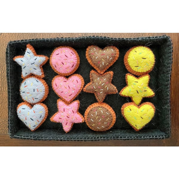 Plateau de jouets en papoose avec biscuits 13pc