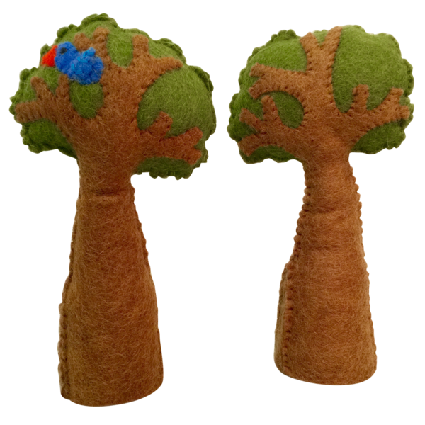 Toys Papoose + oiseau 2pc