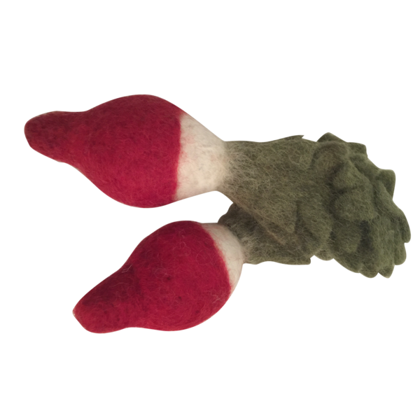 Papoose Toys Vegetable Red Radish 2