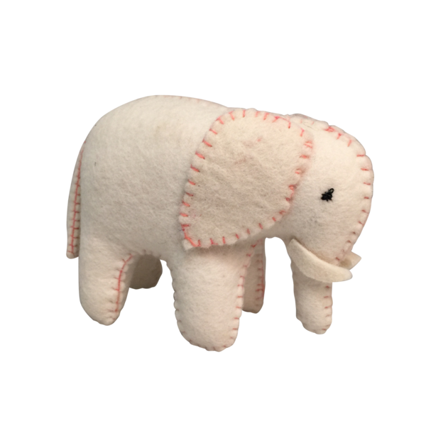 Papoose Toys White Elephant Pinking