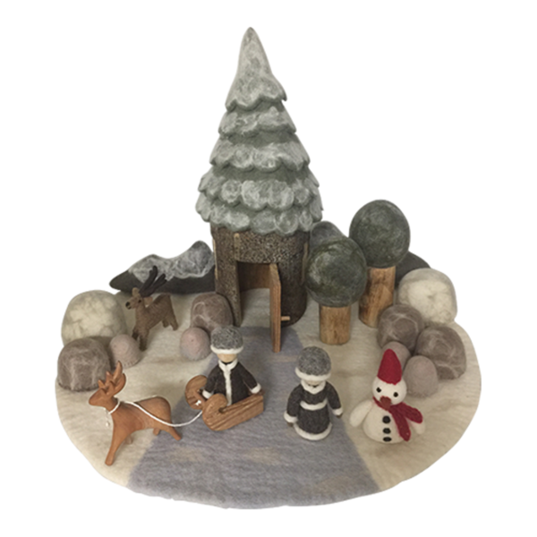 Papoose Toys Winter Fairy Set 23 pièces