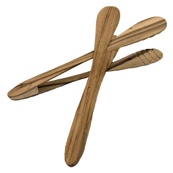 Jouets en papoose Tong en bois 4pc