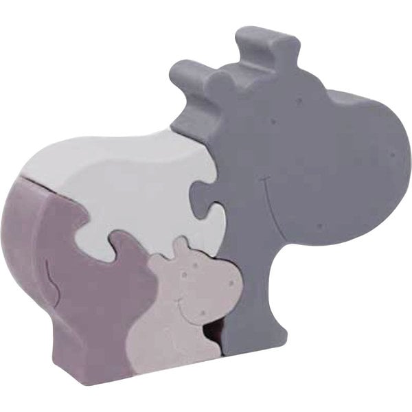 Petú Petú Alfie Silicone Puzzle Nile Horse Purple
