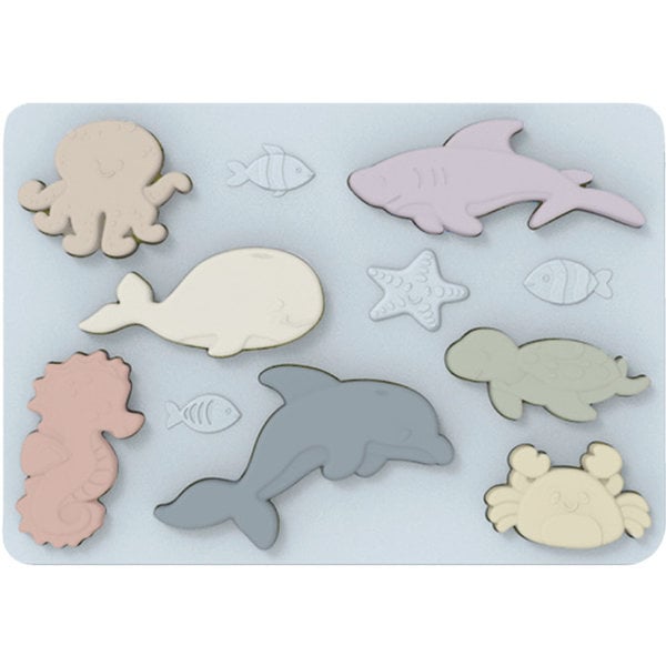 Petú Petú Leslie Silicone Puzzle Sea