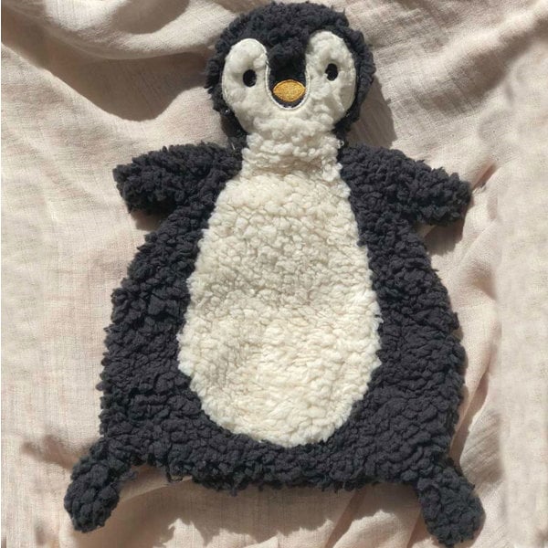 Petú Petú Cut Sherpa Cuddle Tissu Pinguin