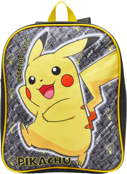 Pokémon Pikachu Children's Backpack Boys 31 x 25 cm 5L Black Jaune